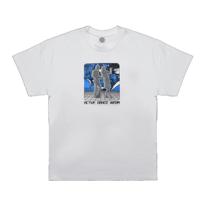Active Dance Wear Tee - Stone Wash White