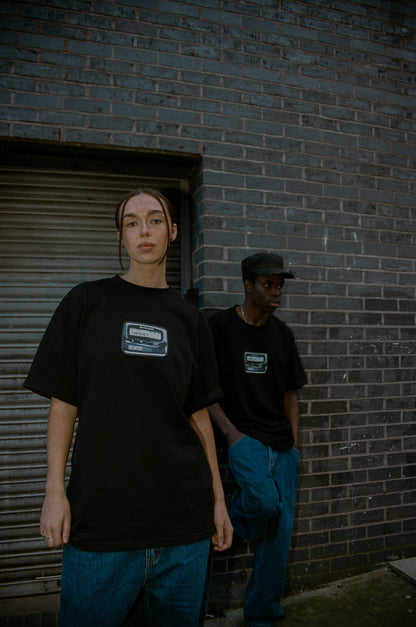 "Pager" Tee - Black
