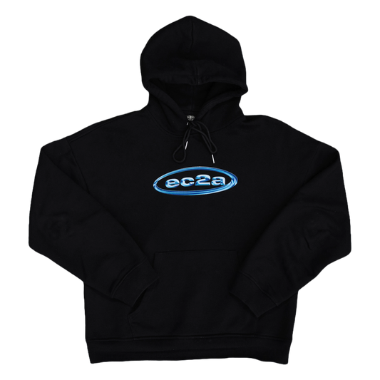 Digital Logo Hoodie - Black