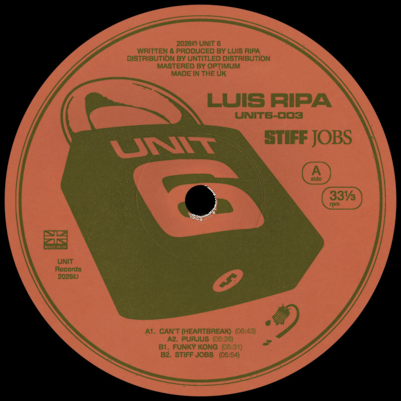 Luis Ripa - Stiff Jobs EP [UNIT 6]