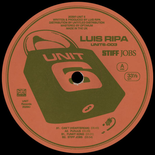 Luis Ripa - Stiff Jobs EP [UNIT 6]