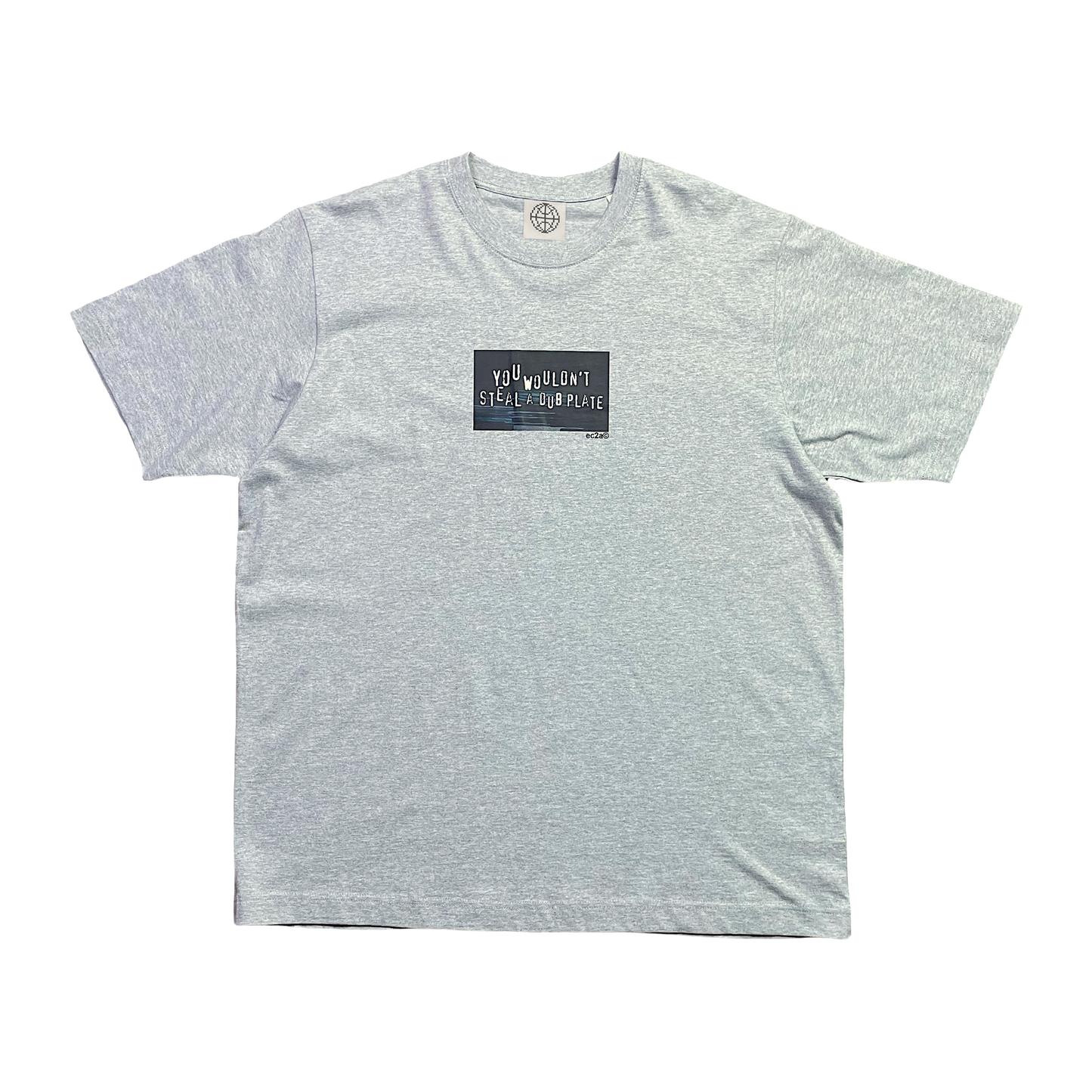 "Piracy. It's A Crime Tee" - Heather Grey