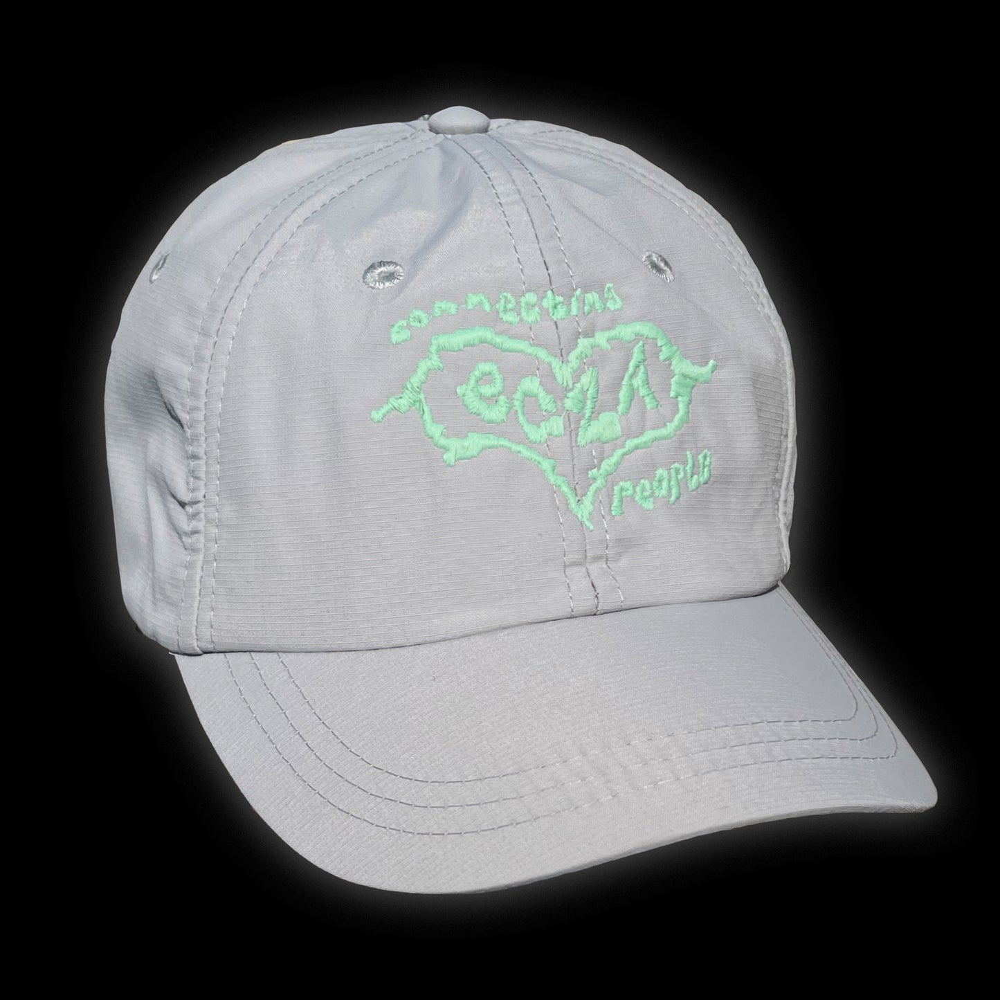 "Connecting People" Dad Cap - Grey
