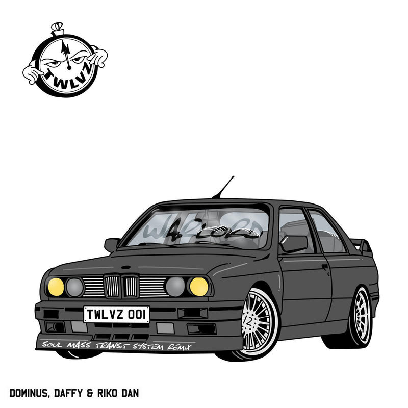 TWLVZ001 - Dominus, Daffy & Riko Dan - Warlord [+ Soul Mass Transit System Remix]