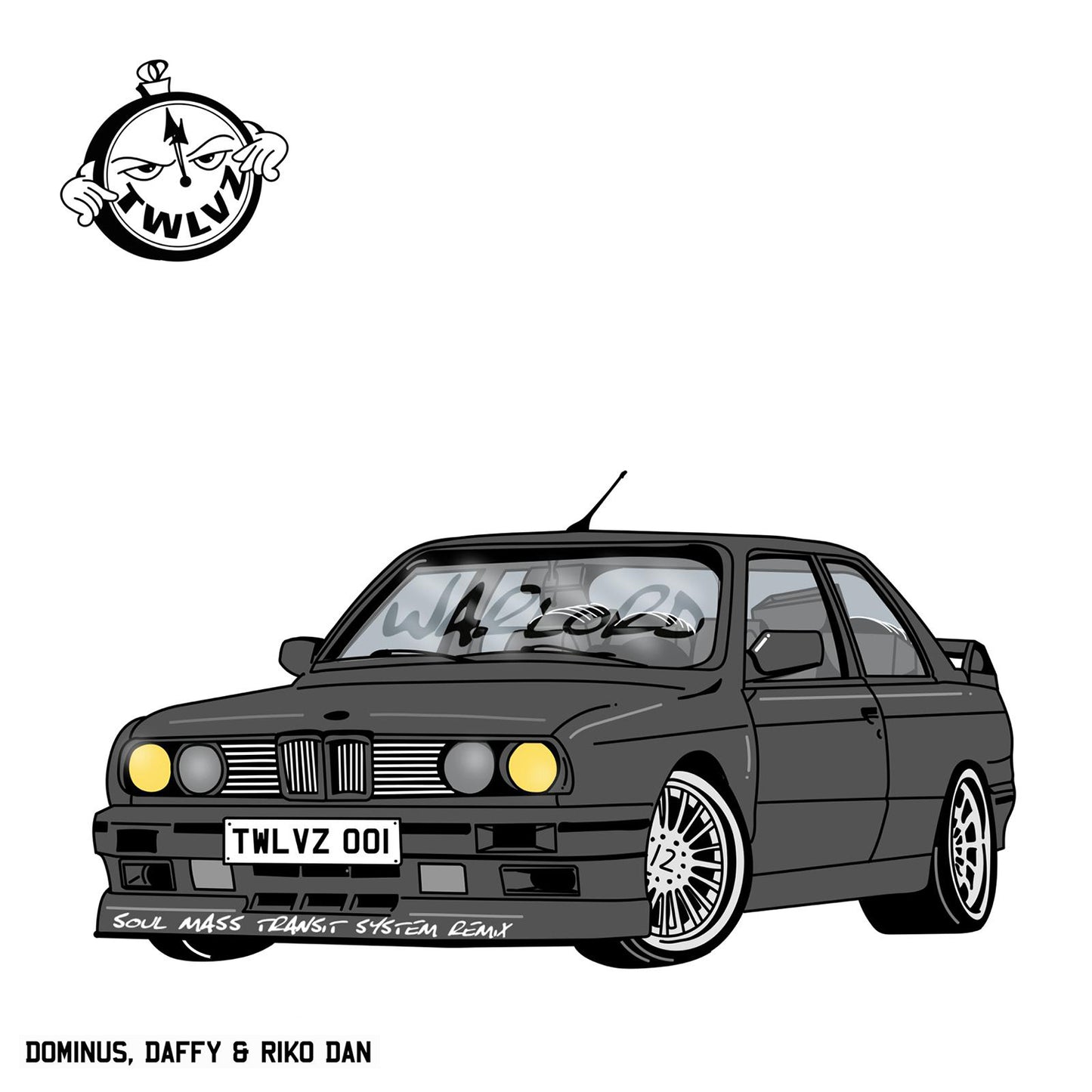 TWLVZ001 - Dominus, Daffy & Riko Dan - Warlord [+ Soul Mass Transit System Remix]
